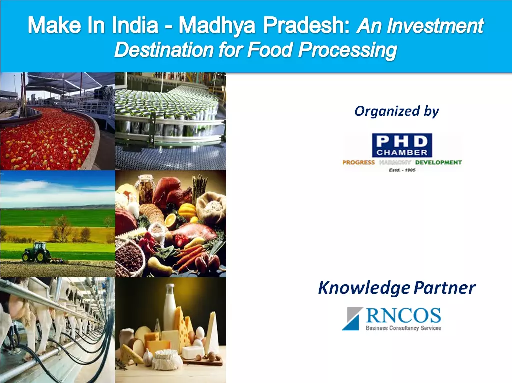 Madhya Pradesh : Food Processing
